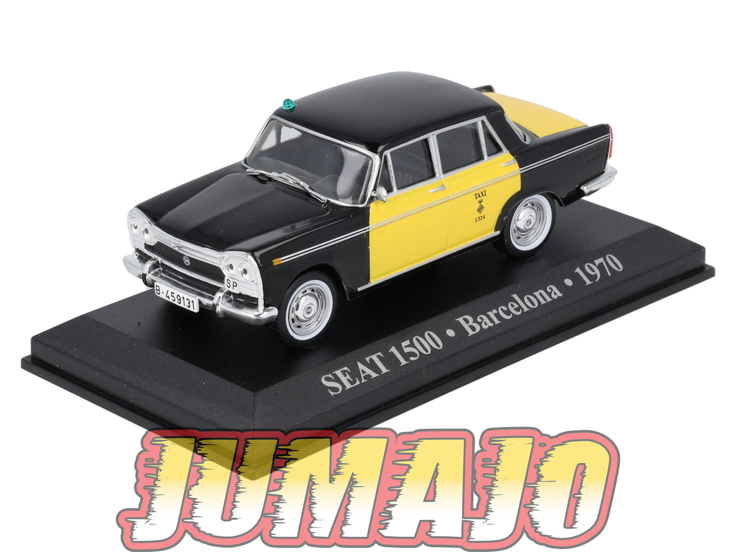 TX10 Voiture 1/43 IXO/Altaya TAXIS DU MONDE : SEAT 1500 Barcelona 1970
