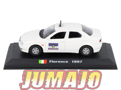 TX112 Voiture 1/43 AMERCOM TAXIS DU MONDE : Alfa Romeo 156 Florence 1977