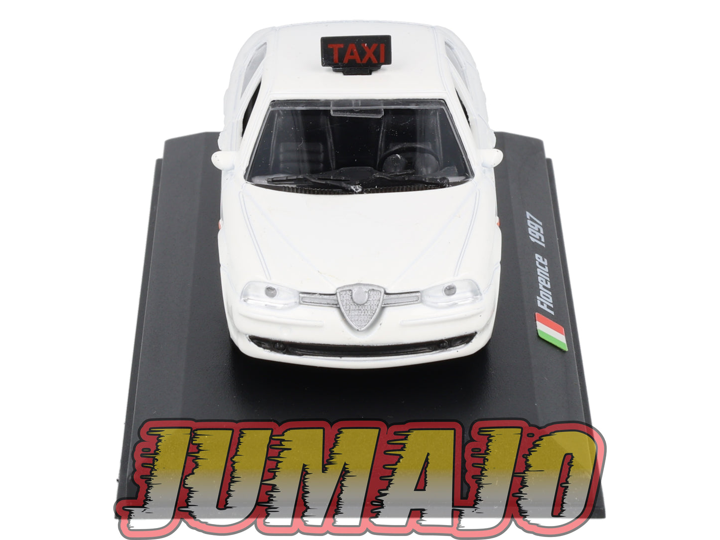 TX112 Voiture 1/43 AMERCOM TAXIS DU MONDE : Alfa Romeo 156 Florence 1977