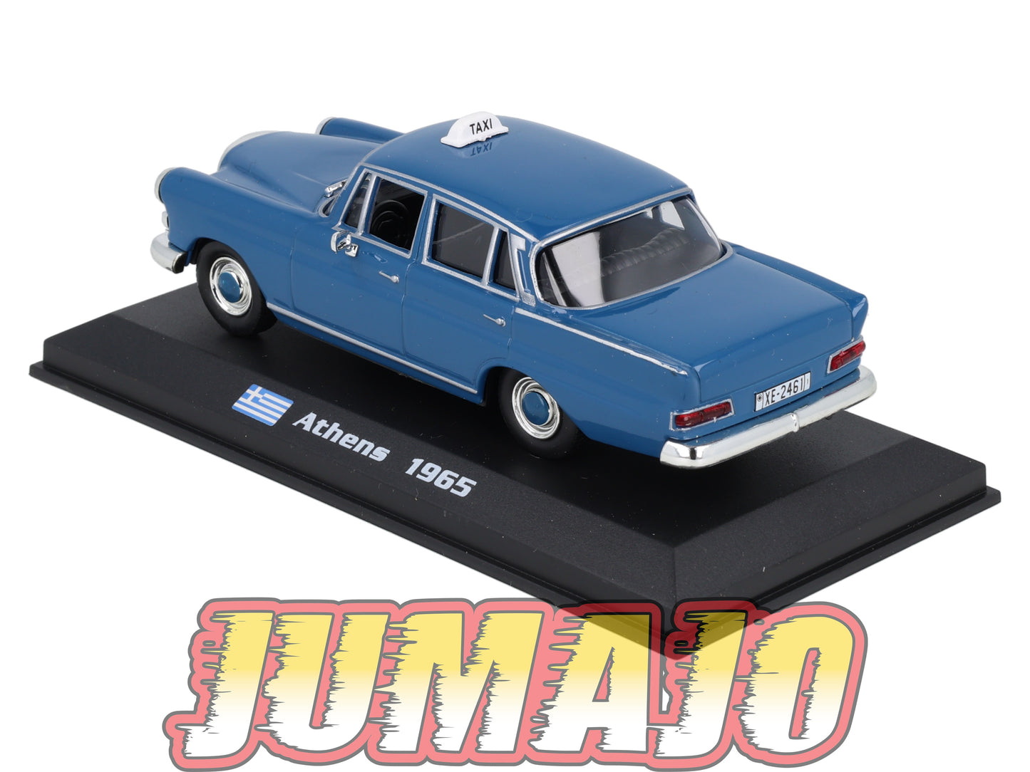 TX113 Voiture 1/43 AMERCOM TAXIS DU MONDE : Mercedes 200D Athens 1965