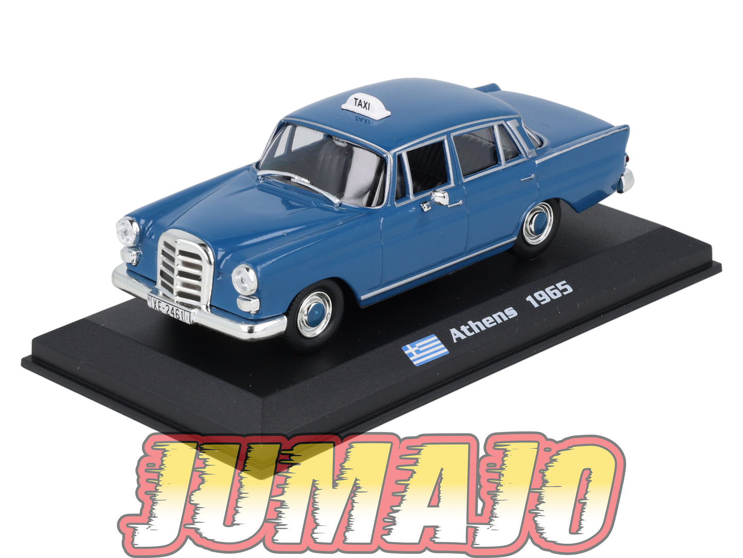 TX113 Voiture 1/43 AMERCOM TAXIS DU MONDE : Mercedes 200D Athens 1965