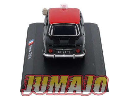 TX120 Voiture 1/43 AMERCOM TAXIS DU MONDE : Simca 1000 Paris 1962