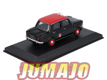 TX120 Voiture 1/43 AMERCOM TAXIS DU MONDE : Simca 1000 Paris 1962