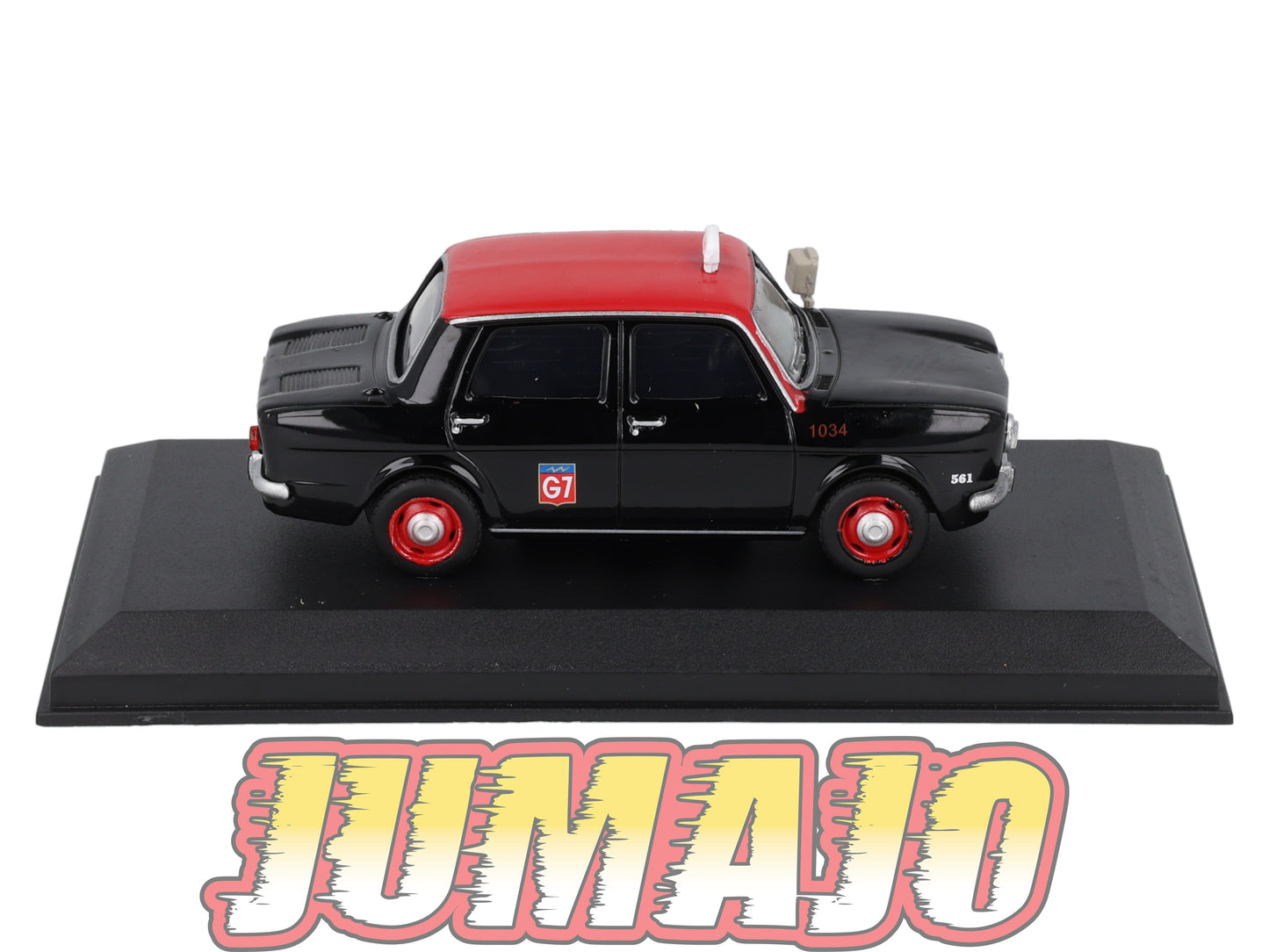 TX120 Voiture 1/43 AMERCOM TAXIS DU MONDE : Simca 1000 Paris 1962