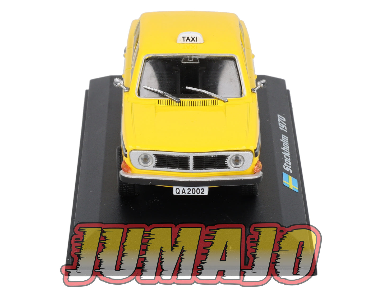 TX121 Voiture 1/43 AMERCOM TAXIS DU MONDE : Volvo 144 Stockholm 1970