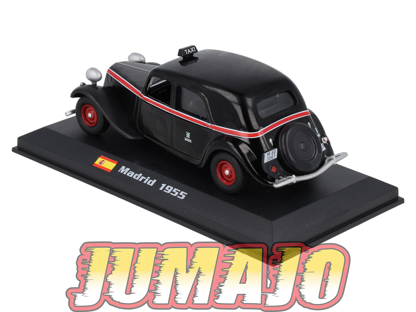 TX122 Voiture 1/43 AMERCOM TAXIS DU MONDE : Citroen traction Avant Madrid 1955