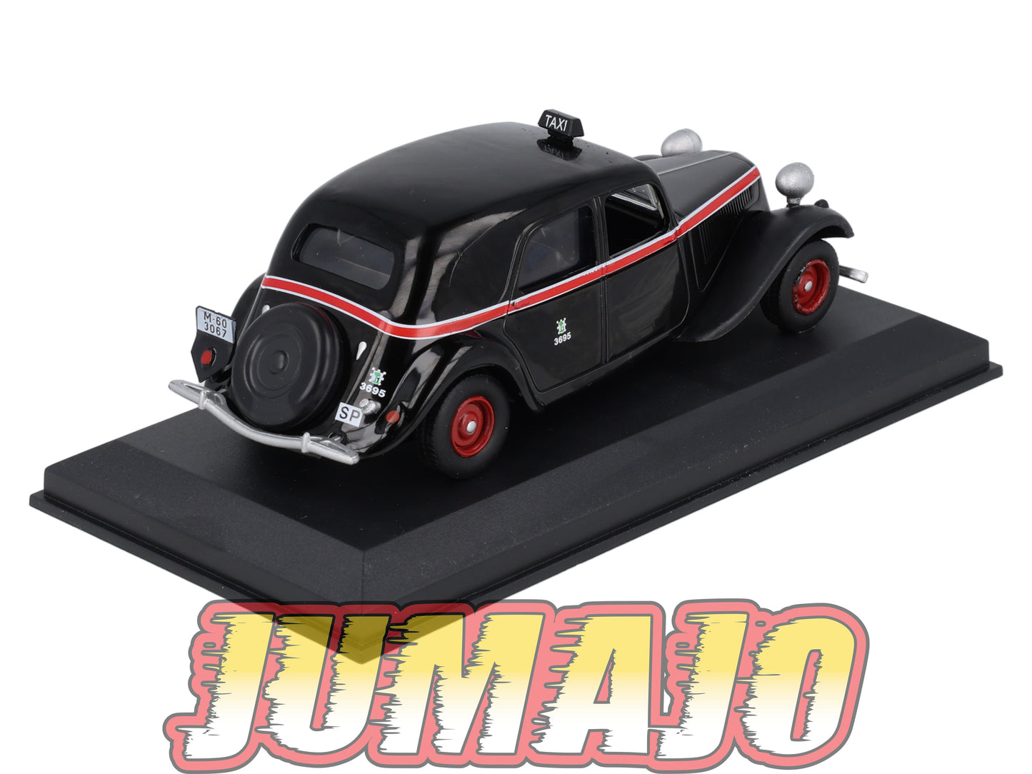 TX122 Voiture 1/43 AMERCOM TAXIS DU MONDE : Citroen traction Avant Madrid 1955