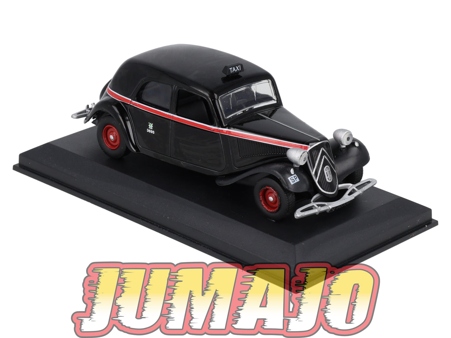 TX122 Voiture 1/43 AMERCOM TAXIS DU MONDE : Citroen traction Avant Madrid 1955