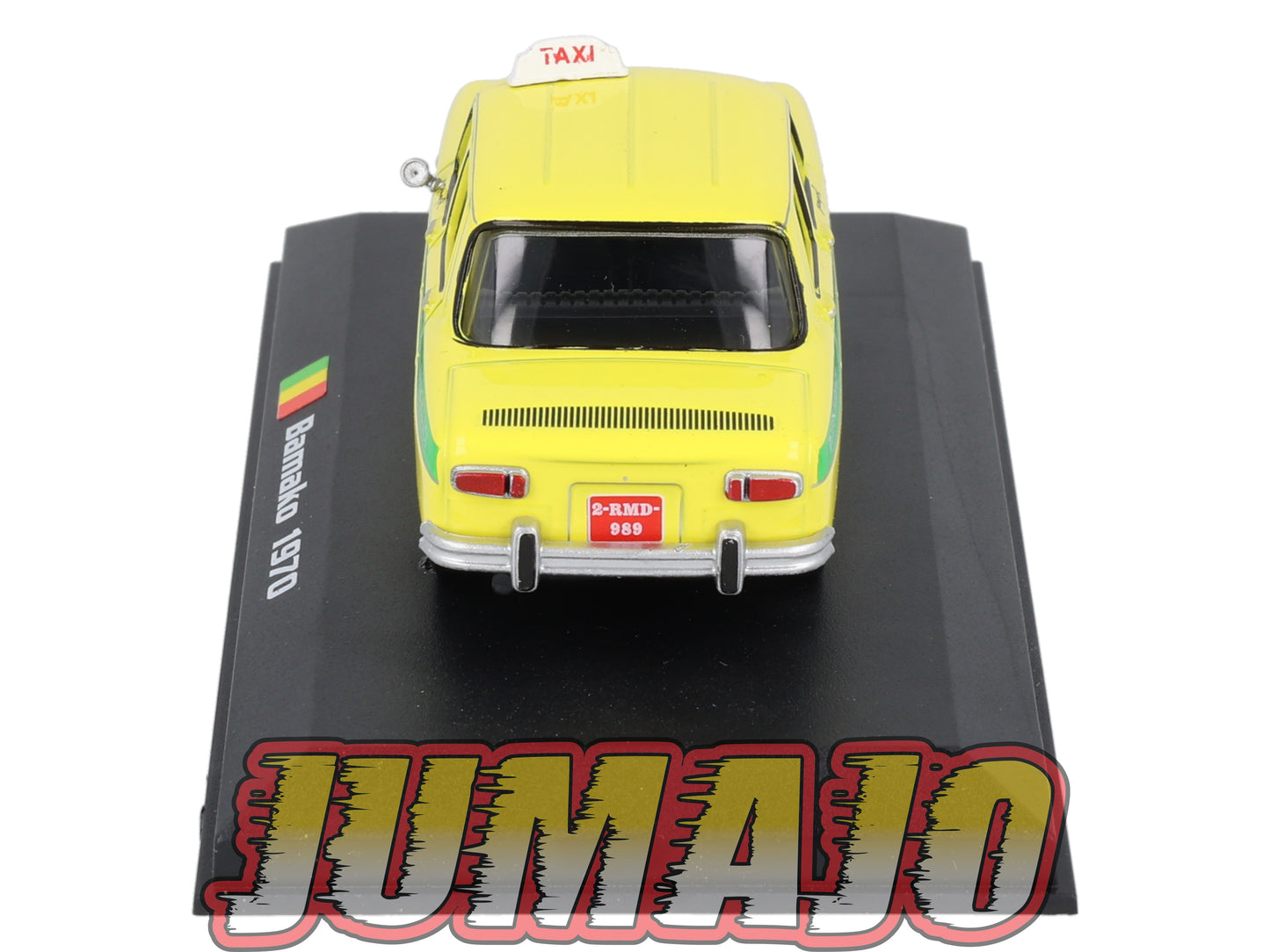 TX123 Voiture 1/43 AMERCOM TAXIS DU MONDE : Renault 8 Bamako 1970