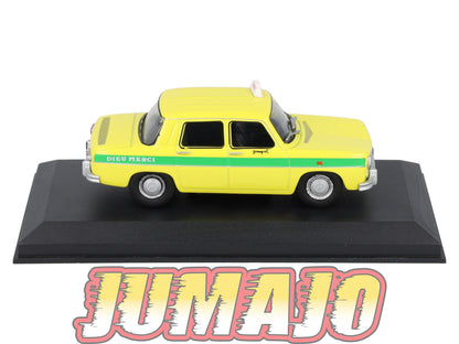TX123 Voiture 1/43 AMERCOM TAXIS DU MONDE : Renault 8 Bamako 1970