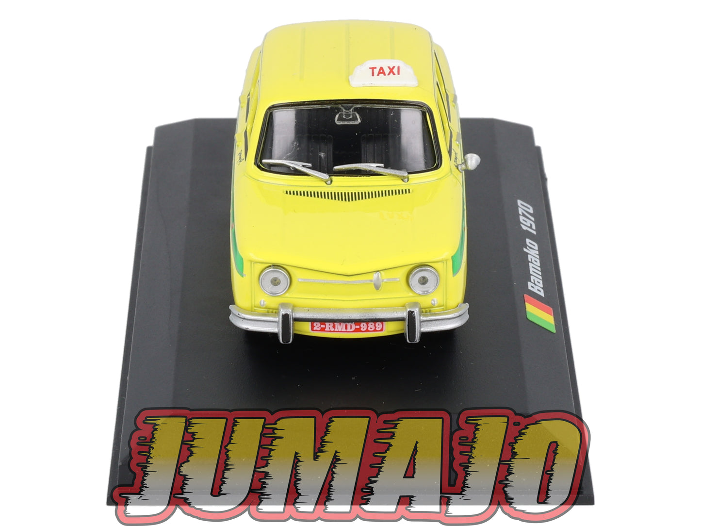 TX123 Voiture 1/43 AMERCOM TAXIS DU MONDE : Renault 8 Bamako 1970