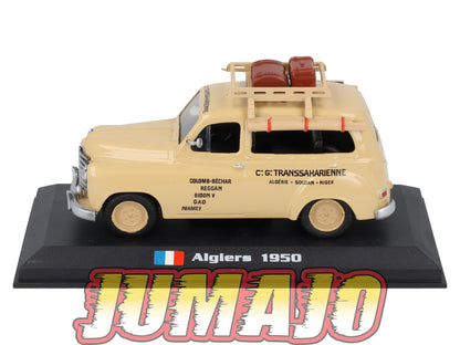 TX124 Voiture 1/43 AMERCOM TAXIS DU MONDE : Renault colorale Algiers 1950