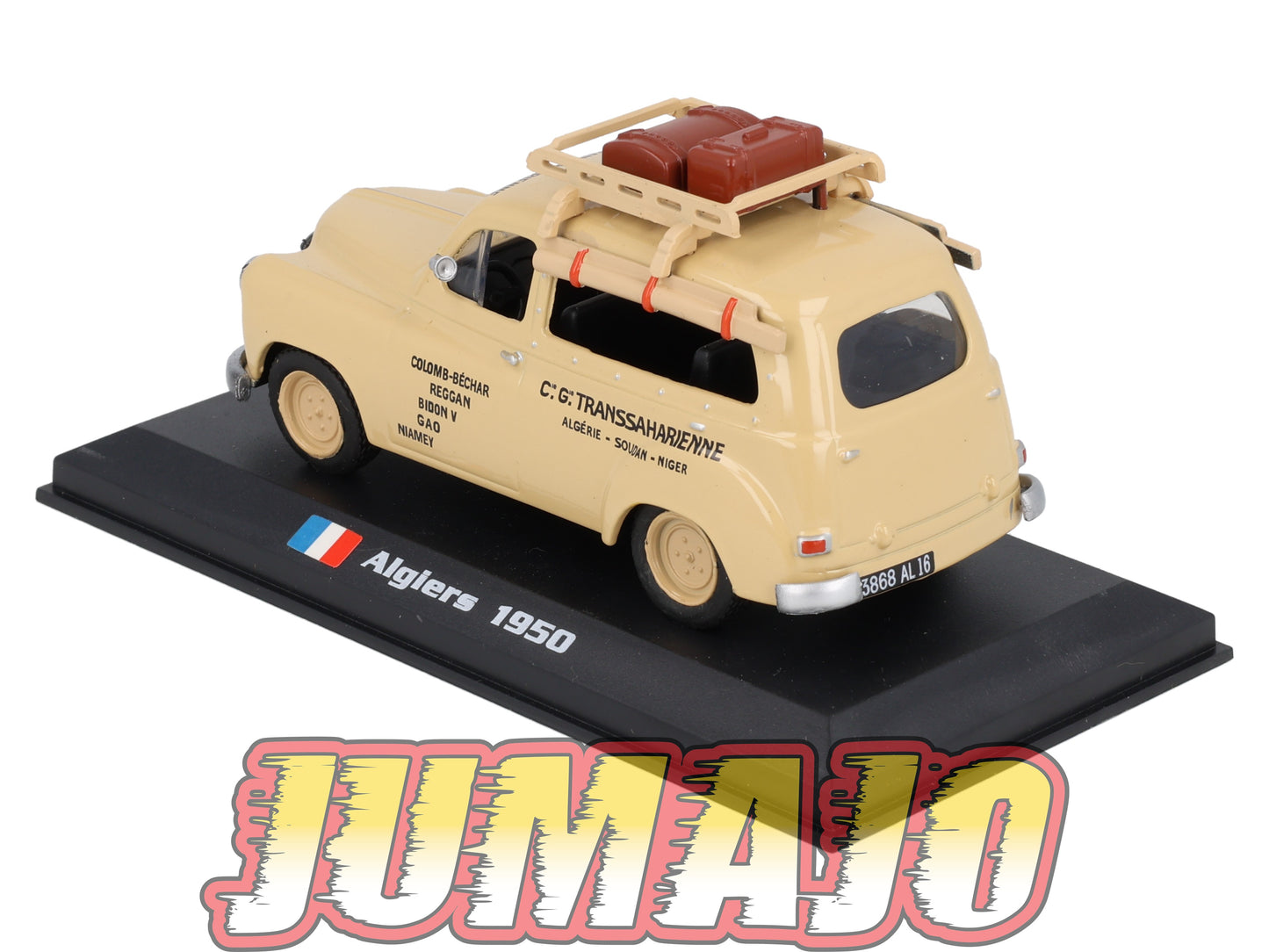 TX124 Voiture 1/43 AMERCOM TAXIS DU MONDE : Renault colorale Algiers 1950