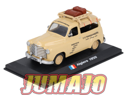 TX124 Voiture 1/43 AMERCOM TAXIS DU MONDE : Renault colorale Algiers 1950