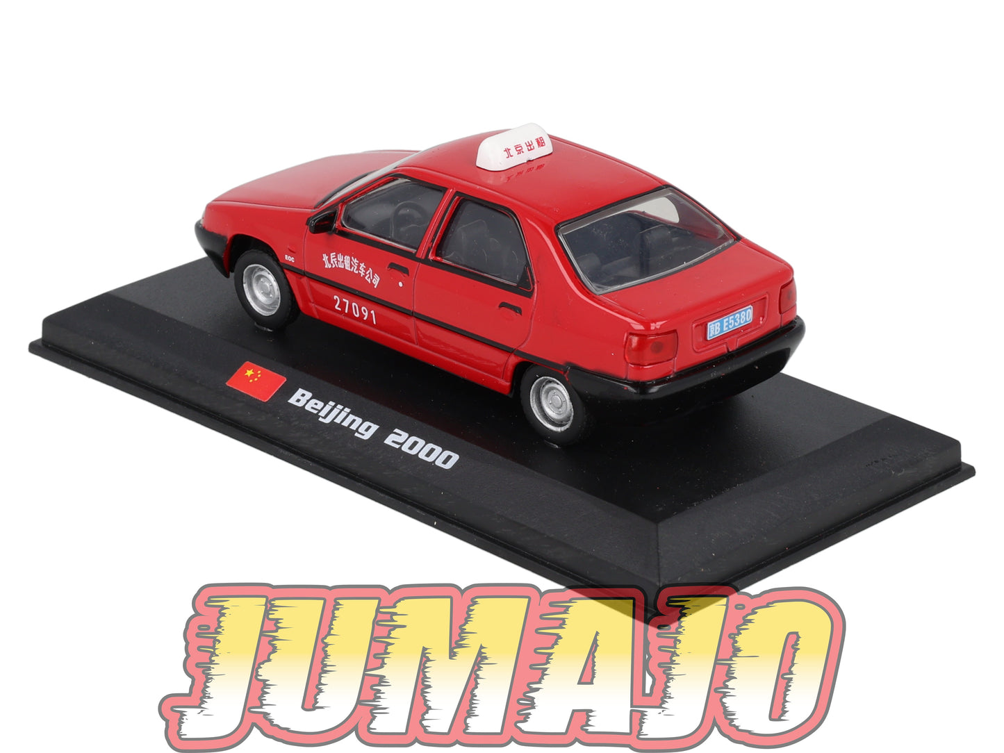TX126 Voiture 1/43 AMERCOM TAXIS DU MONDE : Citroen Dong Feng 988 Beijing 2000