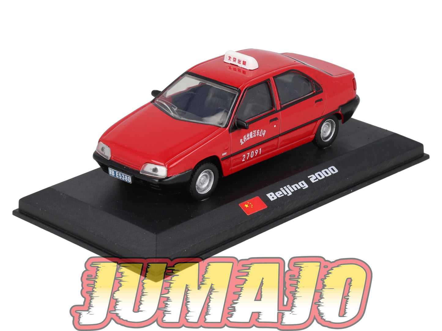 TX126 Voiture 1/43 AMERCOM TAXIS DU MONDE : Citroen Dong Feng 988 Beijing 2000