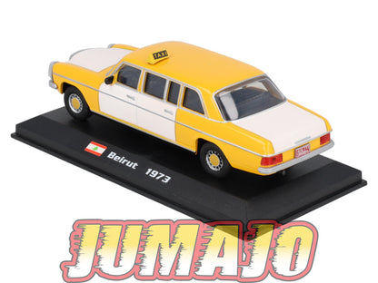 TX127 Voiture 1/43 AMERCOM TAXIS DU MONDE : Mercedes 240D Beyrout 1973