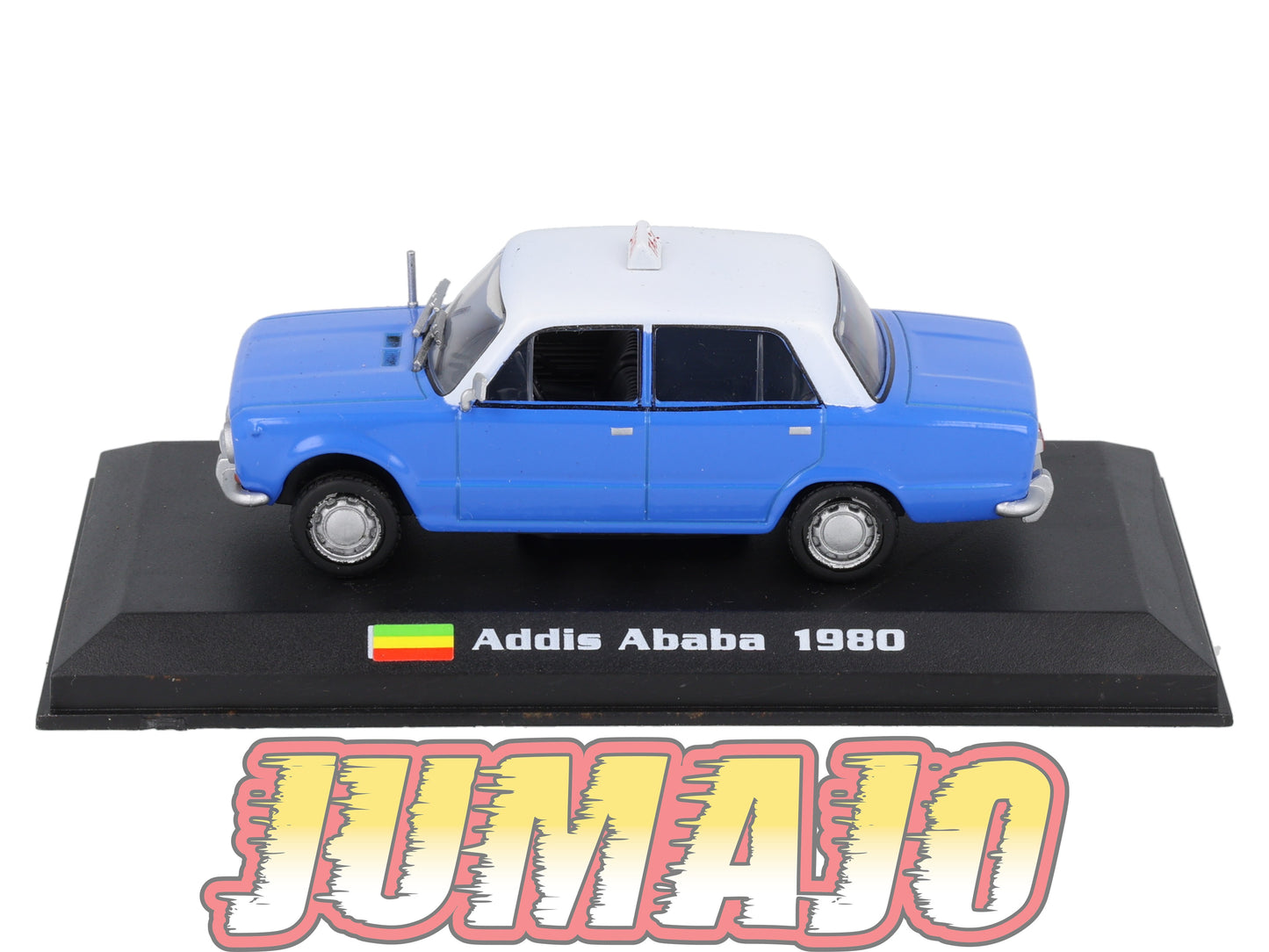 TX128 Voiture 1/43 AMERCOM TAXIS DU MONDE : Lada 1200 Addis Ababa 1980