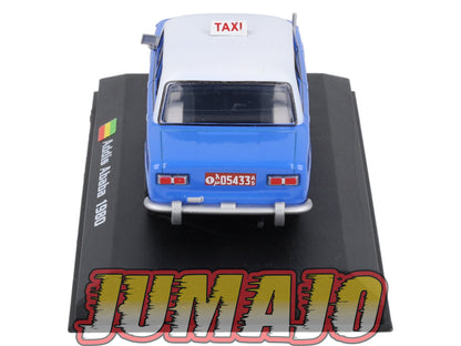 TX128 Voiture 1/43 AMERCOM TAXIS DU MONDE : Lada 1200 Addis Ababa 1980