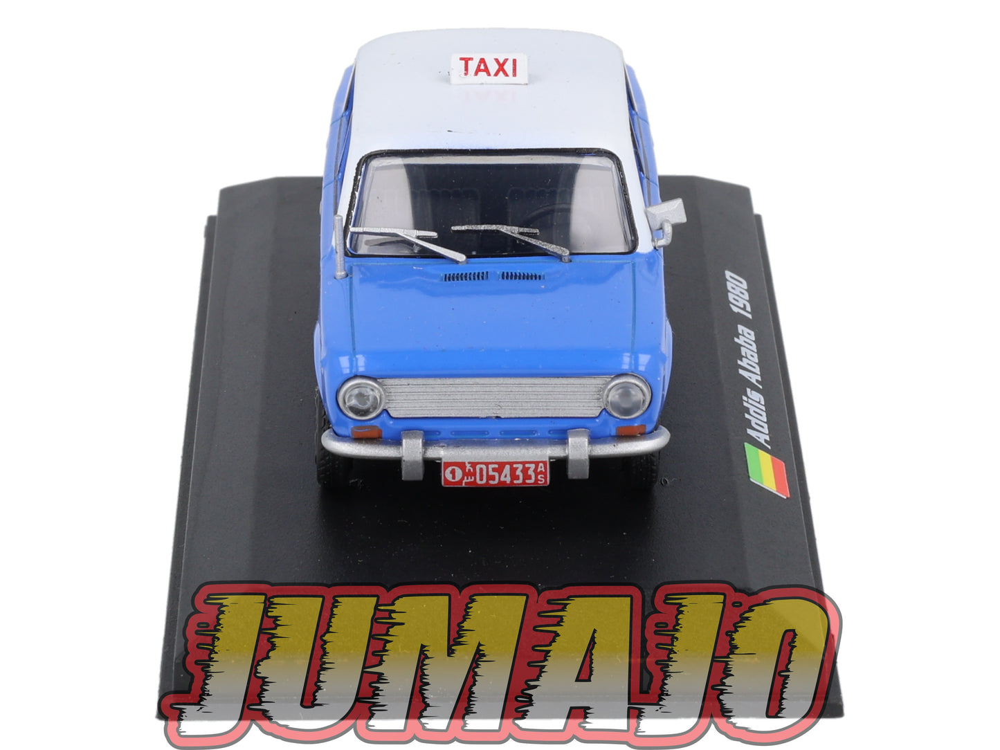 TX128 Voiture 1/43 AMERCOM TAXIS DU MONDE : Lada 1200 Addis Ababa 1980