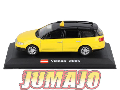 TX129 Voiture 1/43 AMERCOM TAXIS DU MONDE : Volkswagen Passat Variant Vienna 2005