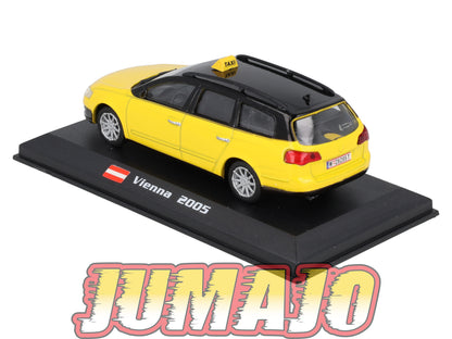 TX129 Voiture 1/43 AMERCOM TAXIS DU MONDE : Volkswagen Passat Variant Vienna 2005