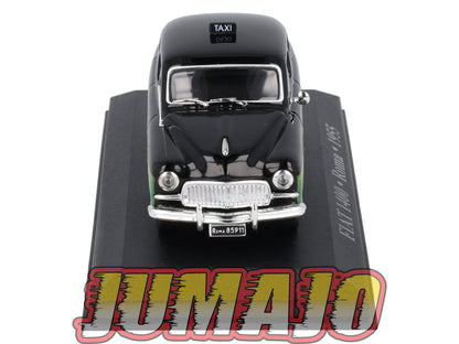 TX12 Voiture 1/43 IXO/Altaya TAXIS DU MONDE : FIAT 1400 Roma 1955