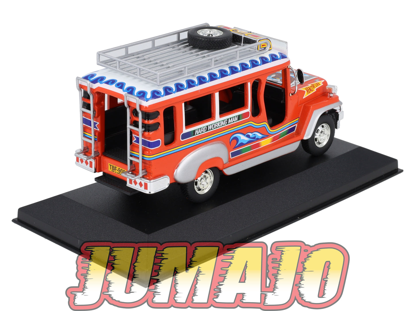 TX13 Voiture 1/43 IXO/Altaya TAXIS DU MONDE : JEEPNEY Manila 1980