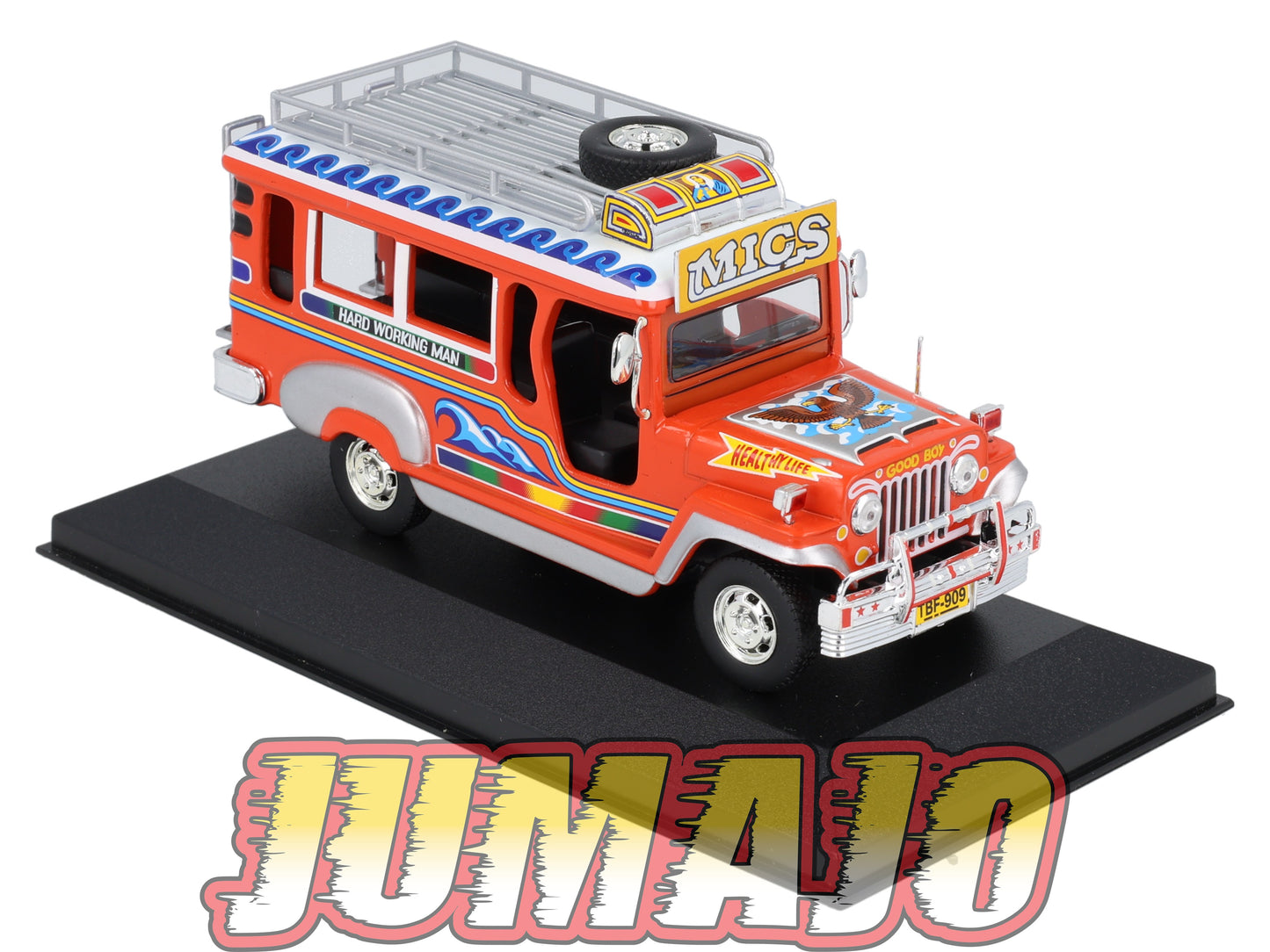 TX13 Voiture 1/43 IXO/Altaya TAXIS DU MONDE : JEEPNEY Manila 1980