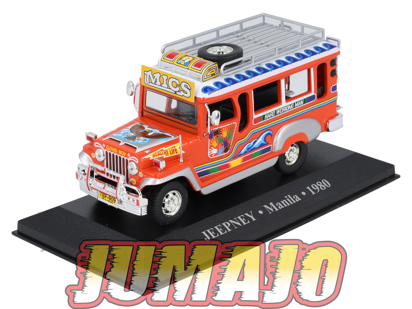 TX13 Voiture 1/43 IXO/Altaya TAXIS DU MONDE : JEEPNEY Manila 1980