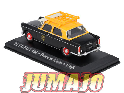 TX14 Voiture 1/43 IXO/Altaya TAXIS DU MONDE PEUGEOT 404 Buenos Aires 1965