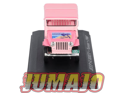 TX17 Voiture 1/43 IXO/Altaya TAXIS DU MONDE : JEEP Surrey Nassau 1960 (Rose)