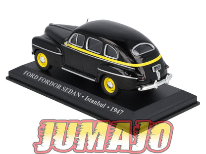 TX18 Voiture 1/43 IXO/Altaya TAXIS DU MONDE : FORD Fordor Sedan Istanbul 1947
