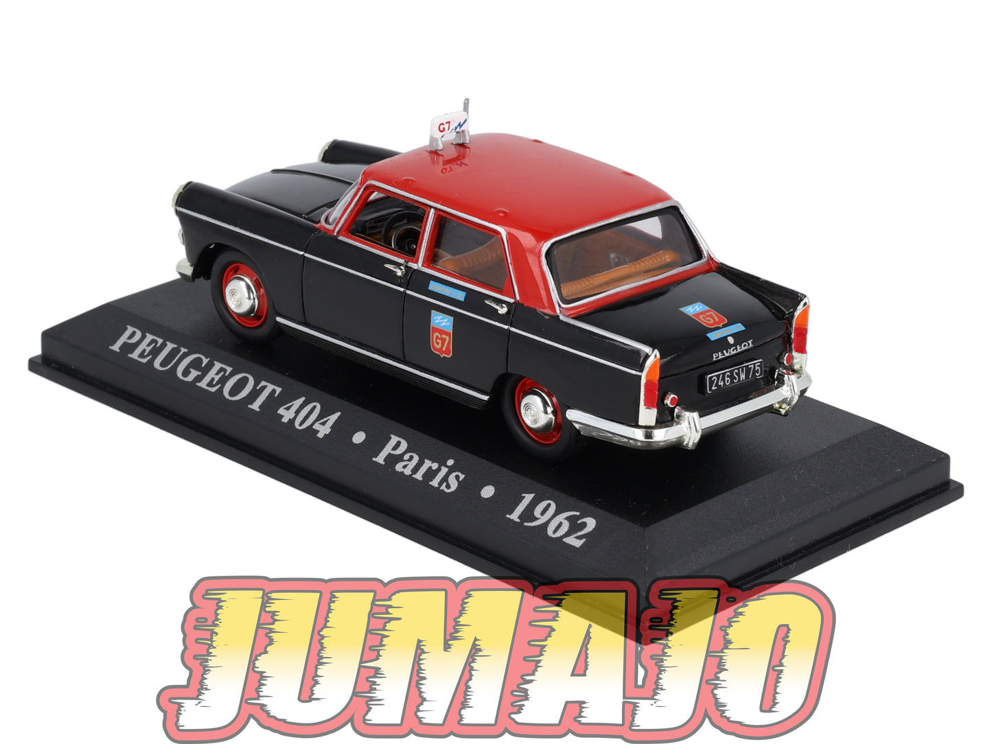 TX1 Voiture 1/43 IXO/Altaya TAXIS DU MONDE : PEUGEOT 404 Paris 1962