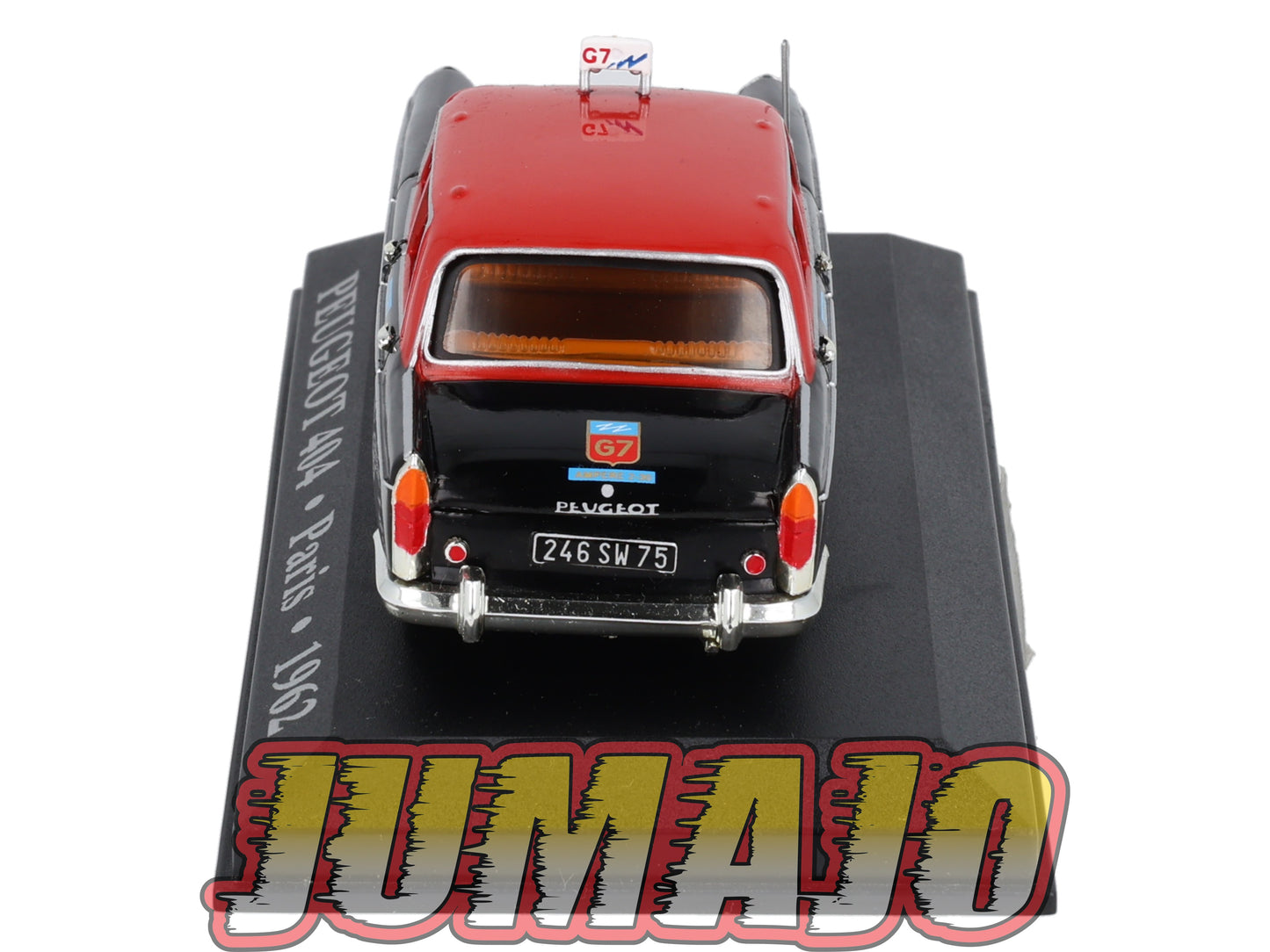 TX1 Voiture 1/43 IXO/Altaya TAXIS DU MONDE : PEUGEOT 404 Paris 1962