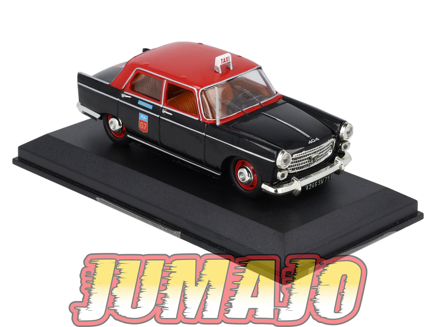 TX1 Voiture 1/43 IXO/Altaya TAXIS DU MONDE : PEUGEOT 404 Paris 1962