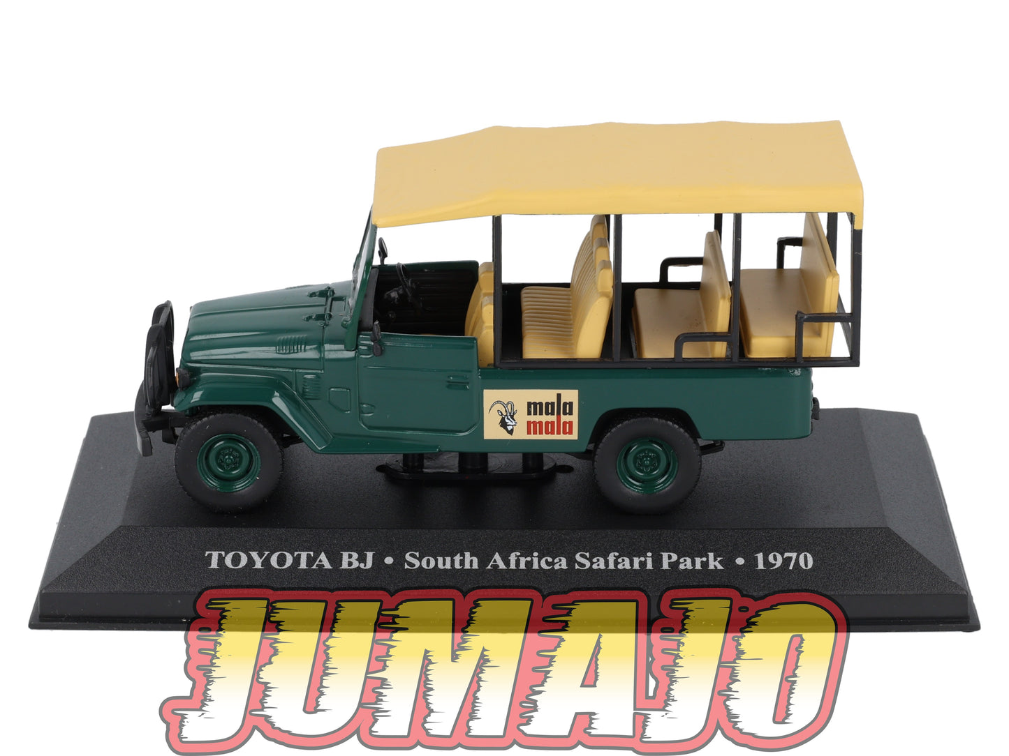 TX21 Voiture 1/43 IXO/Altaya TAXIS DU MONDE : TOYOTA BJ South Africa Safari Park 1970