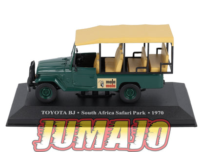 TX21 Voiture 1/43 IXO/Altaya TAXIS DU MONDE : TOYOTA BJ South Africa Safari Park 1970