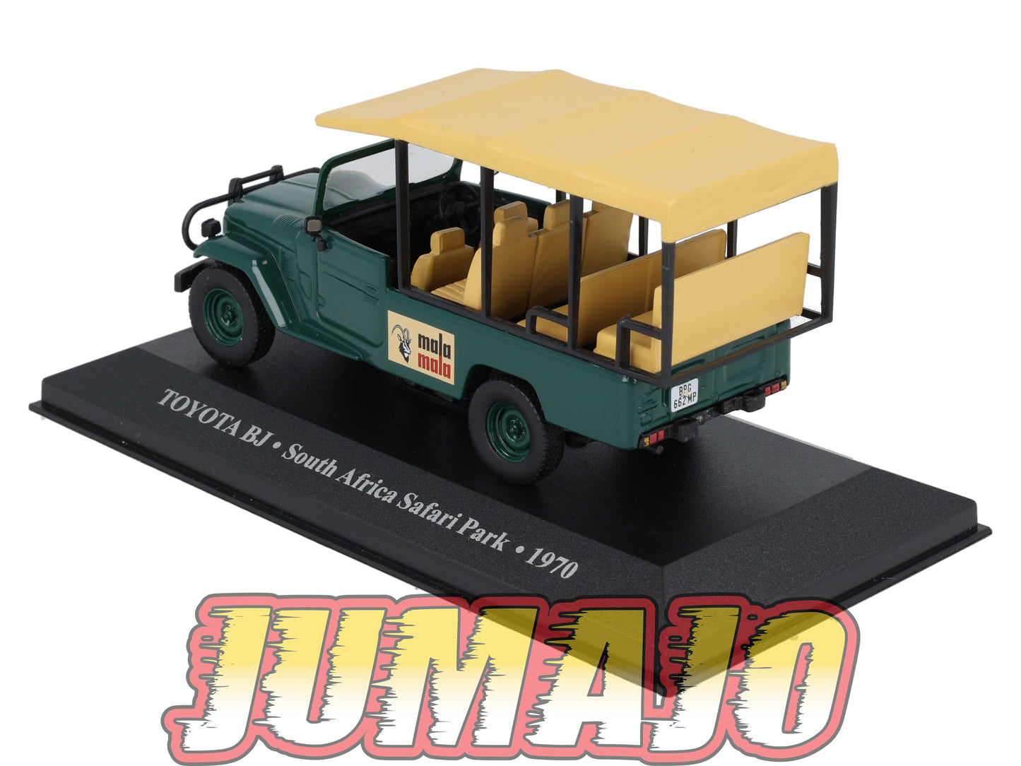 TX21 Voiture 1/43 IXO/Altaya TAXIS DU MONDE : TOYOTA BJ South Africa Safari Park 1970