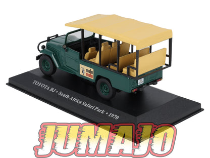 TX21 Voiture 1/43 IXO/Altaya TAXIS DU MONDE : TOYOTA BJ South Africa Safari Park 1970