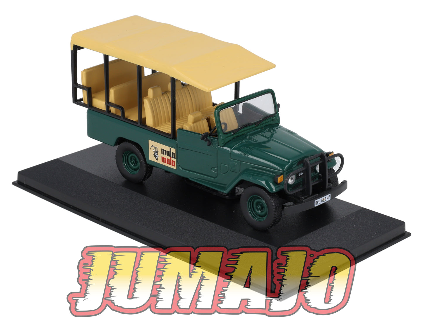 TX21 Voiture 1/43 IXO/Altaya TAXIS DU MONDE : TOYOTA BJ South Africa Safari Park 1970