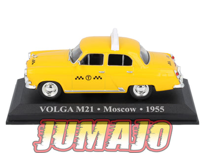 TX22 Voiture 1/43 IXO/Altaya TAXIS DU MONDE : VOLGA M21 Moscow 1955