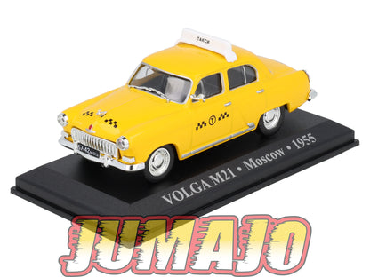 TX22 Voiture 1/43 IXO/Altaya TAXIS DU MONDE : VOLGA M21 Moscow 1955