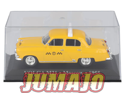 TX22 Voiture 1/43 IXO/Altaya TAXIS DU MONDE : VOLGA M21 Moscow 1955