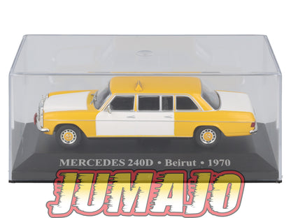 TX23 Voiture 1/43 IXO/Altaya TAXIS DU MONDE : MERCEDES 240D Beirut 1970