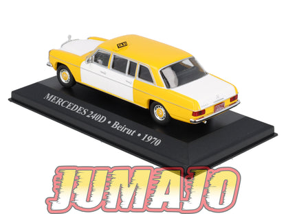 TX23 Voiture 1/43 IXO/Altaya TAXIS DU MONDE : MERCEDES 240D Beirut 1970