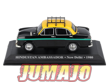TX25 Voiture 1/43 IXO/Altaya TAXIS DU MONDE : HINDUSTAN Ambassador New Delhi 1980