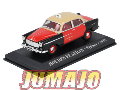 TX26 Voiture 1/43 IXO/Altaya TAXIS DU MONDE : HOLDEN Fe Sedan Sydney 1956