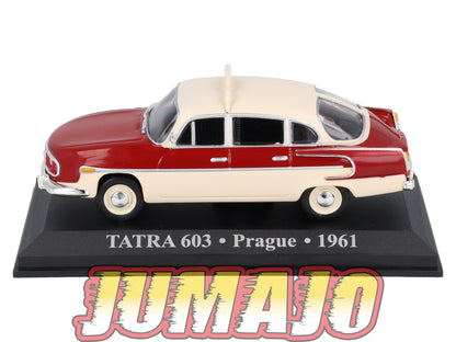 TX27 Voiture 1/43 IXO/Altaya TAXIS DU MONDE TATRA 603 Prague 1961