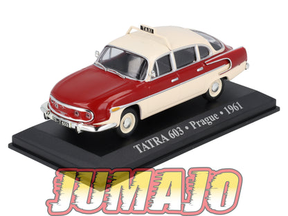 TX27 Voiture 1/43 IXO/Altaya TAXIS DU MONDE TATRA 603 Prague 1961
